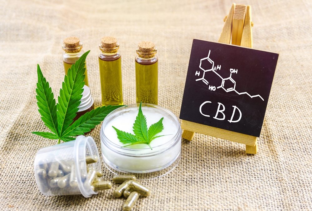 cbd thc feuille de cannabis
