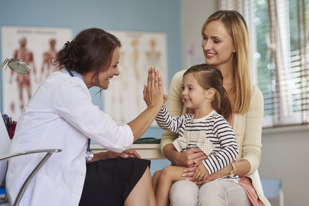 famille chez le medecin