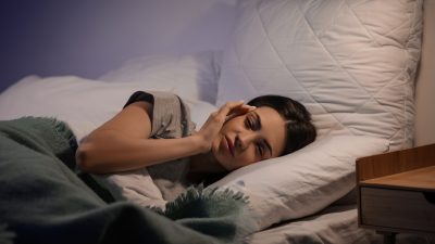 femme insomniaque
