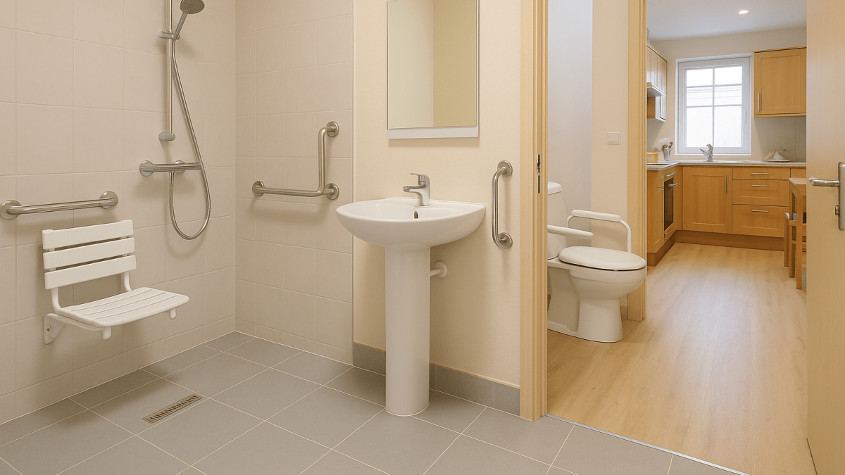 salle de bain amenage